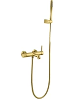 Смеситель для ванны с душем Boheme Uno 463-G Gold Смеситель для ванны с душем Boheme Uno 463-G Gold