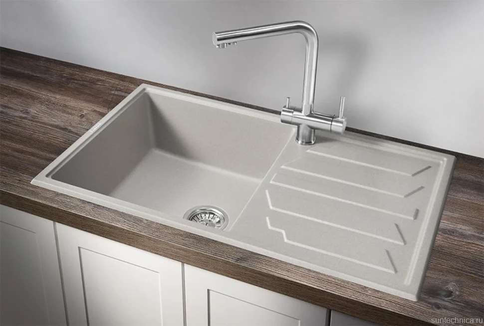 Мойка кухонная Granula 8601, базальт