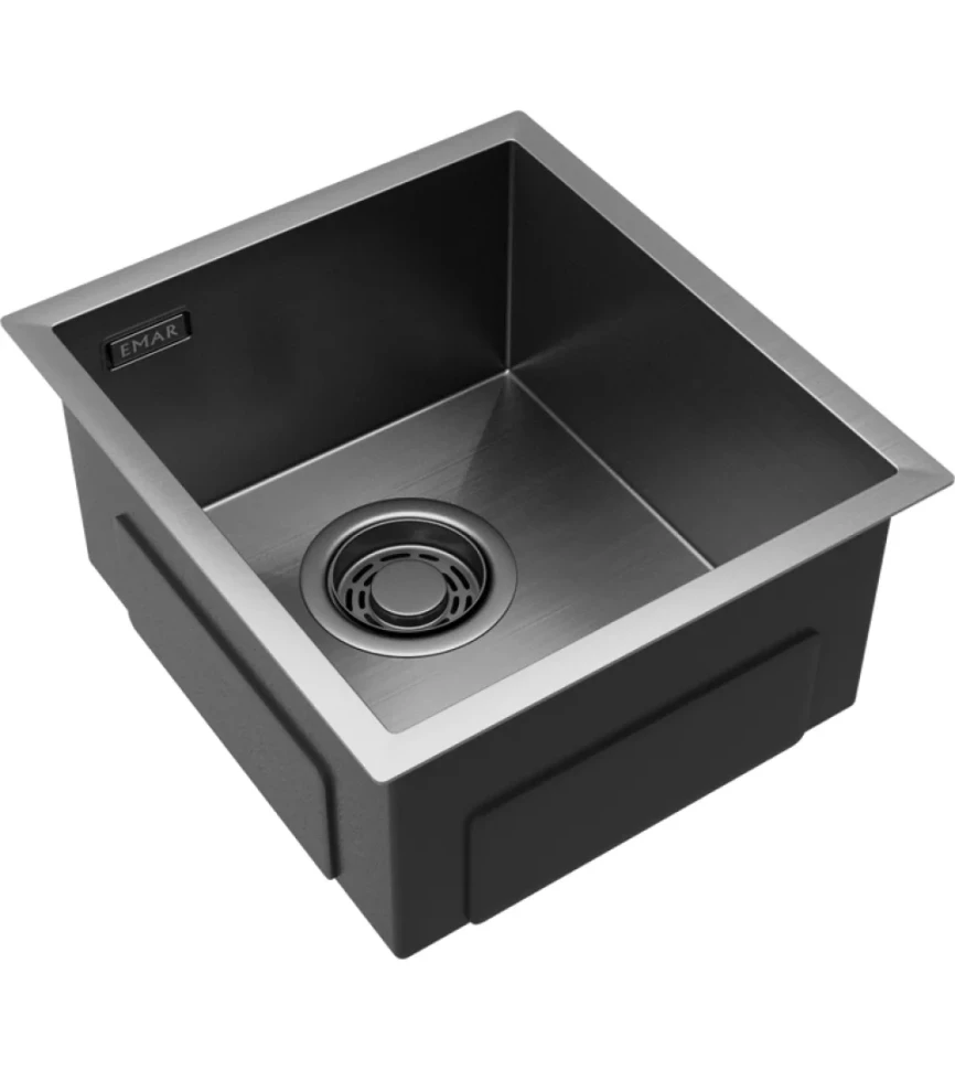 Мойка кухонная Emar PVD EMB-130 PVD Nano Dark
