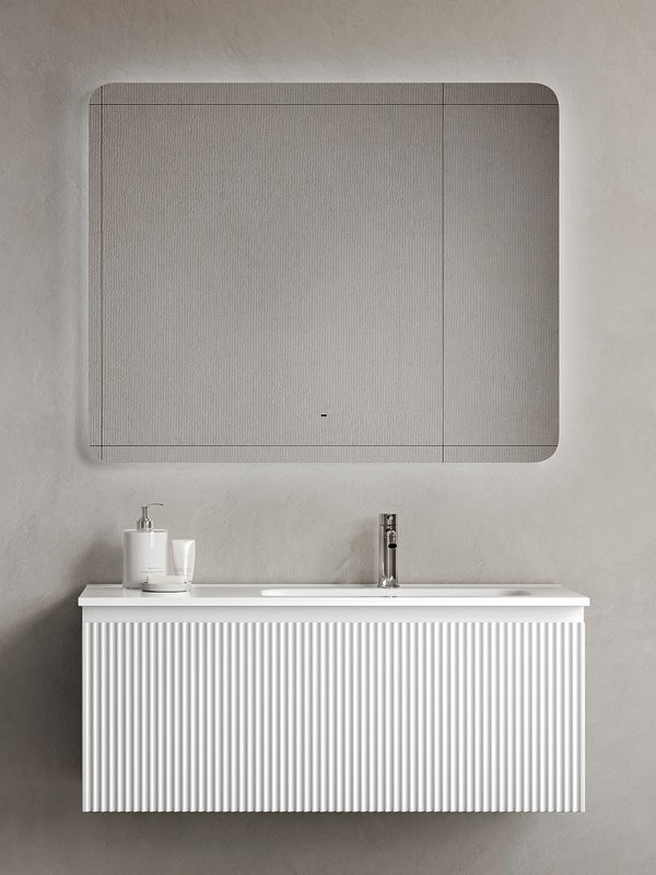 Мебель для ванной комнаты Sancos Snob R 1.0 100, R bianco