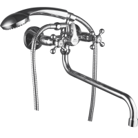 Смеситель с длинным изливом для ванны Fashun A2208 хром Смеситель с длинным изливом для ванны Fashun A2208 хром