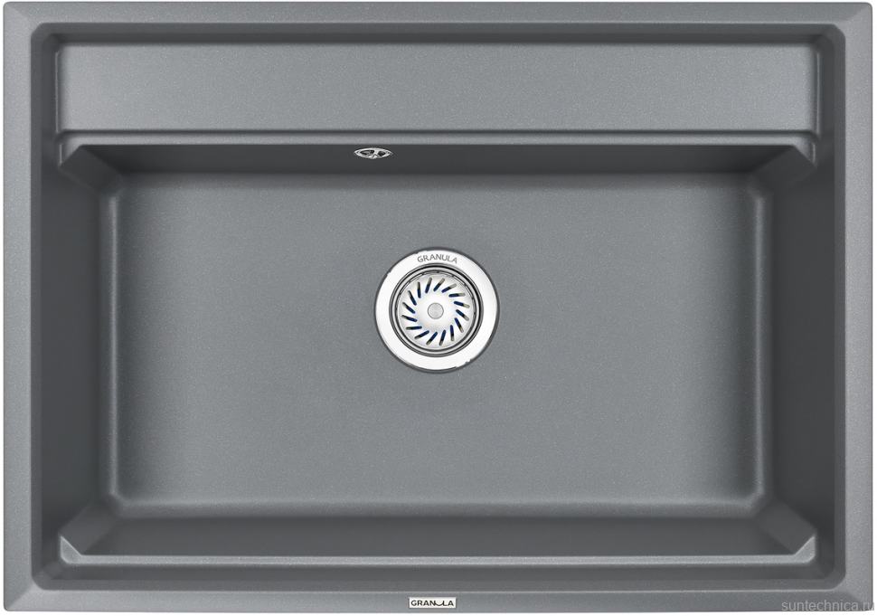 Мойка кухонная Granula Kitchen Space 7301, алюминиум