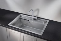 Мойка кухонная Granula Kitchen Space 7301, алюминиум