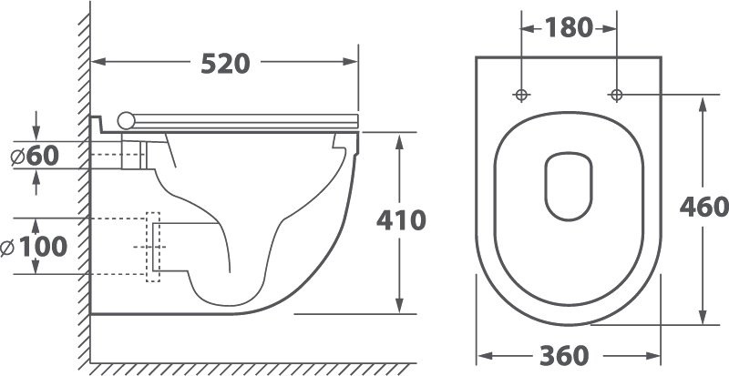 Комплект Унитаз подвесной Owl 1975 Eld TOWLT190101 безободковый + Крепления Geberit Duofix 111.815.00.1 к стене + Звукоизоляция + Инсталляция UP 320 111.300.00.5 + Кнопка Sigma 01 115.770.JQ.5 лакированная, матовый хром