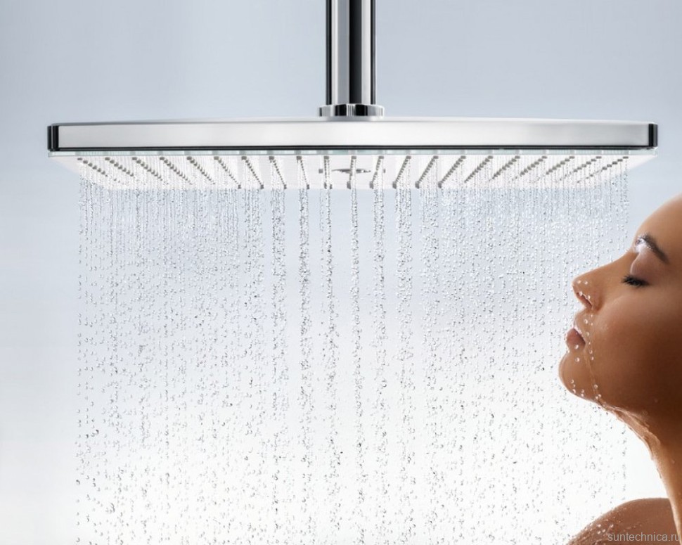 Верхний душ Hansgrohe Rainmaker Select 460 24002400 белый - хром