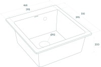 Комплект Мойка Paulmark Kante 45 PM104651-WH белая + Измельчитель Bone Crusher BC 610-AS Комплект Мойка Paulmark Kante 45 PM104651-WH белая + Измельчитель Bone Crusher BC 610-AS