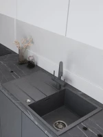 Мойка кухонная Emar Quartz EMQ-1800.Q антрацит Мойка кухонная Emar Quartz EMQ-1800.Q антрацит