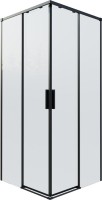 Душевой уголок Vincea Soft 2 VSS-3SO2900CLB 90x90, профиль черный, стекло прозрачное