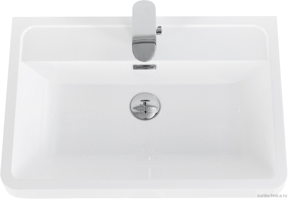 Тумба с раковиной BelBagno Ancona-N 60 bianco lucido подвесная