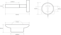 Набор Стакан Bemeta Omega 104110022 + Мыльница 104108042 Набор Стакан Bemeta Omega 104110022 + Мыльница 104108042