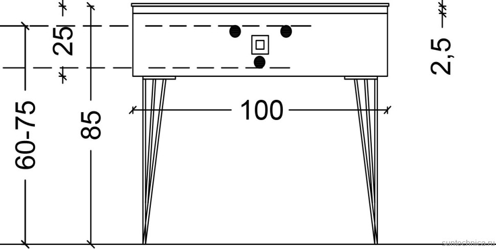 Тумба под раковину Armadi Art Lucido 100 жемчужная белая