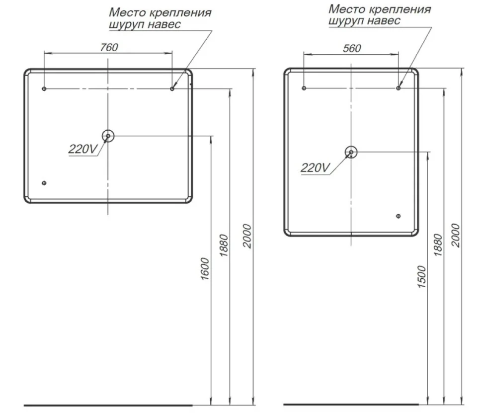 Мебель для ванной комнаты Aquanet Арт 100 подвесная, ясень грин