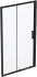 Душевая дверь в нишу Ideal Standard Connect 2 120 см, черный шелк,K9277V3