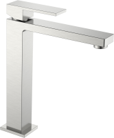 Смеситель для раковины Boheme Qubic 472-NB brushed nickel