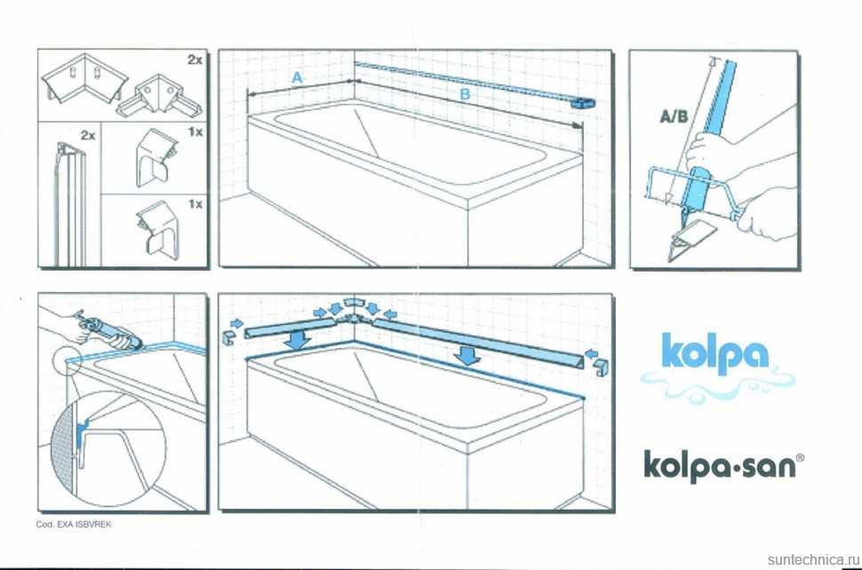 Планки декоративные Kolpa san