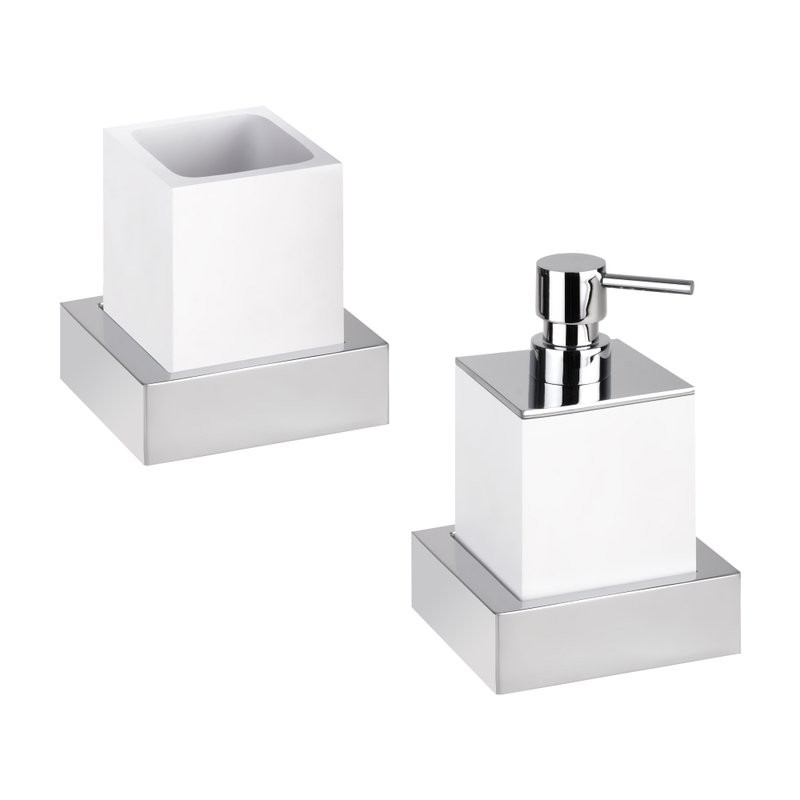 Набор Стакан Bemeta Gamma 145511012 + Дозатор 145509012