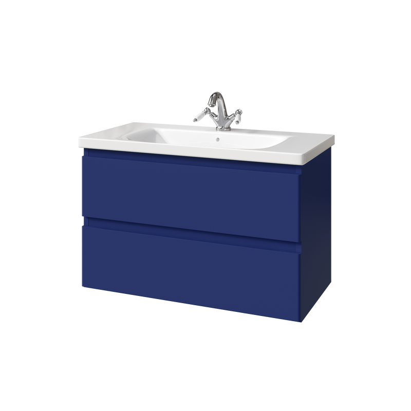 Тумба под раковину без столешницы Caprigo Forte 90 подвесная, океания
