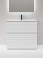 Мебель для ванной комнаты Sancos Folk Floor 90 напольная, bianco, раковина CN7019