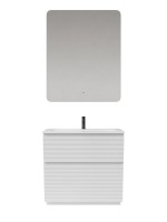 Мебель для ванной комнаты Sancos Folk Floor 90 напольная, bianco, раковина CN7019