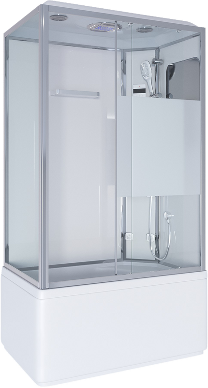 Душевая кабина Niagara Ultra NG-307-01R 120х80, с высоким поддоном