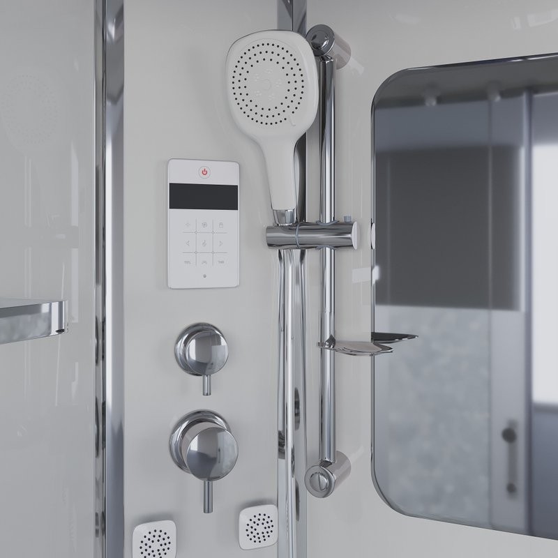 Душевая кабина Niagara Ultra NG-307-01R 120х80, с высоким поддоном