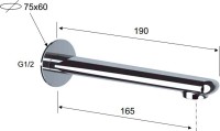 Излив Remer 91V для ванны