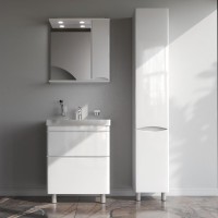 Мебель для ванной комнаты AM.PM Like 65 напольная, белый глянец