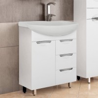 Мебель для ванной комнаты Style Line Жасмин 65 белая