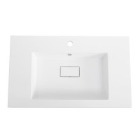 Тумба с раковиной Cezares Slider 80 подвесная, 2 ящика, черный фьюжн