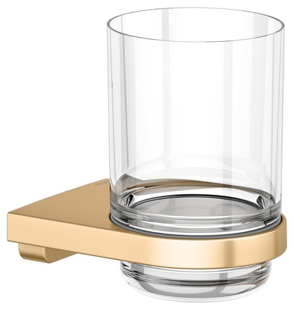 Стакан для ванной Keuco Collection Moll 12750 настенный, золото