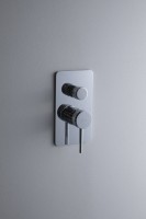 Встраиваемый смеситель для душа и ванны Allen Brau Priority 5.31A11-00 С ВНУТРЕННЕЙ ЧАСТЬЮ, хром