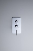 Встраиваемый смеситель для душа и ванны Allen Brau Priority 5.31A11-00 С ВНУТРЕННЕЙ ЧАСТЬЮ, хром