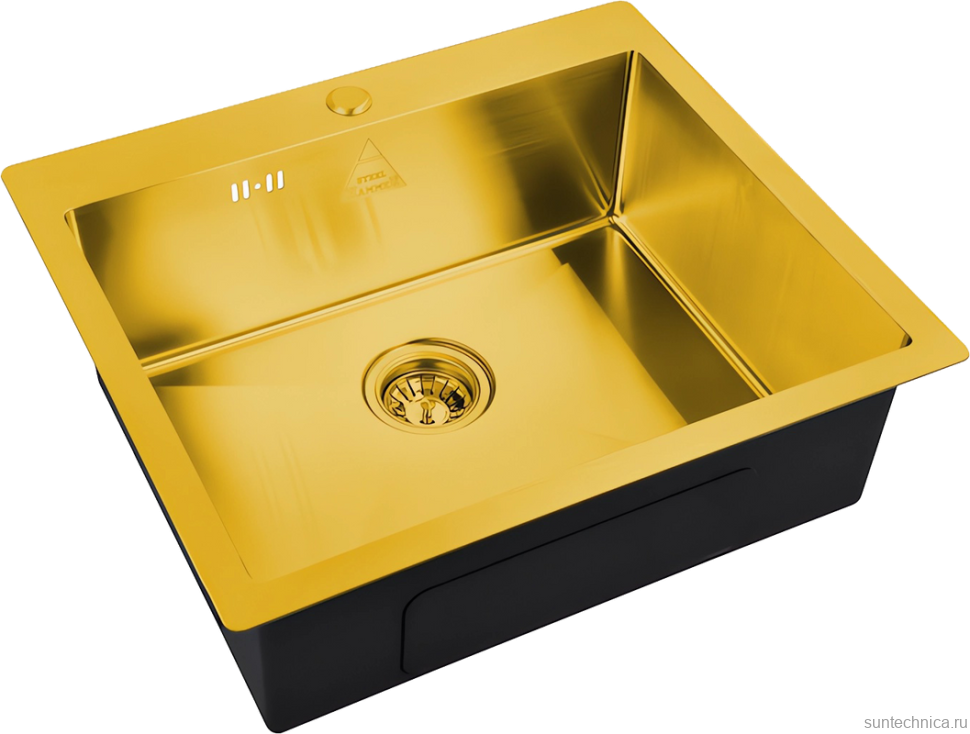 Комплект Мойка Zorg Steel Hummer SH 5951 BRONZE + Измельчитель Inox D