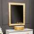 Зеркало Armadi Art NeoArt Linea 75x95 золото, с подсветкой