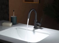 Смеситель для раковины AQUATEK Европа AQ1307MB матовый черный
