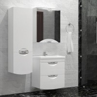 Мебель для ванной комнаты Style Line Жасмин-2 50 Люкс Plus, белая