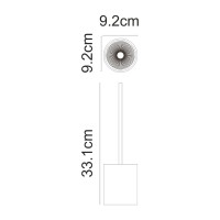 Ершик для унитаза Wasserkraft Never K-1827 черный Ершик для унитаза Wasserkraft Never K-1827 черный