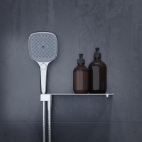 Шланговое подключение IDDIS Slide SLIAC00i62 с держателем и полкой, хром