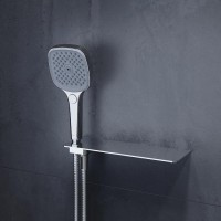 Шланговое подключение IDDIS Slide SLIAC00i62 с держателем и полкой, хром