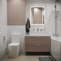 Комплект Унитаз напольный Lavinia Boho Aveo Compacto Rimless 3306202R-33063030-33290600 безободковый, с микролифтом + Биде напольное 33060040