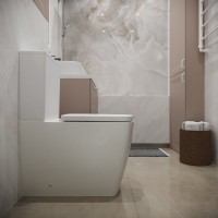 Комплект Унитаз напольный Lavinia Boho Aveo Compacto Rimless 3306202R-33063030-33290600 безободковый, с микролифтом + Биде напольное 33060040