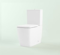 Комплект Унитаз напольный Lavinia Boho Aveo Compacto Rimless 3306202R-33063030-33290600 безободковый, с микролифтом + Биде напольное 33060040