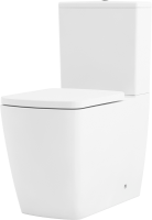 Комплект Унитаз напольный Lavinia Boho Aveo Compacto Rimless 3306202R-33063030-33290600 безободковый, с микролифтом + Биде напольное 33060040