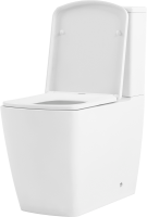 Комплект Унитаз напольный Lavinia Boho Aveo Compacto Rimless 3306202R-33063030-33290600 безободковый, с микролифтом + Биде напольное 33060040