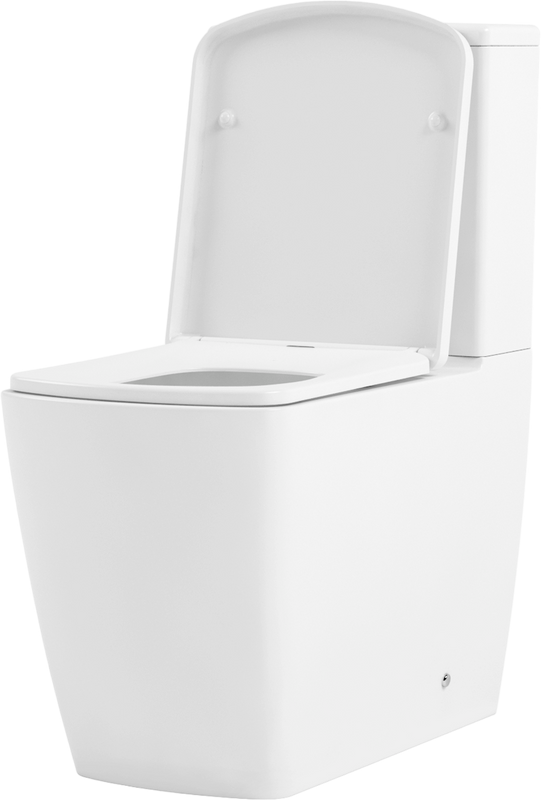 Комплект Унитаз напольный Lavinia Boho Aveo Compacto Rimless 3306202R-33063030-33290600 безободковый, с микролифтом + Биде напольное 33060040