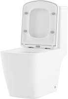 Комплект Унитаз напольный Lavinia Boho Aveo Compacto Rimless 3306202R-33063030-33290600 безободковый, с микролифтом + Биде напольное 33060040