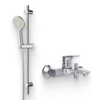 Душевой комплект Смеситель AM.PM Spirit V2.1 F71A10000 + Гарнитур Gem F0190000