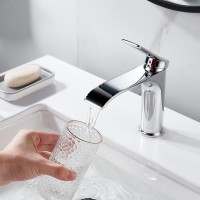 Смеситель для раковины Shevanik S4101 хром