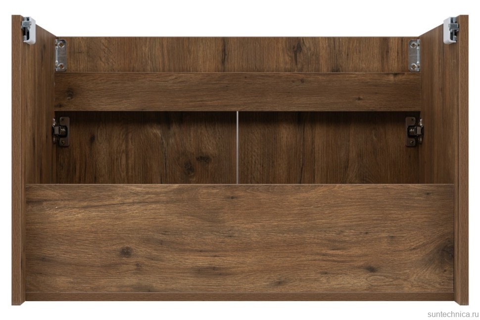 Тумба под раковину без столешницы Aquanet Оптима 80 подвесная, дуб рустикальный