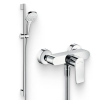 Душевой комплект Смеситель для душа Hansgrohe Metris 31680000 + Гарнитур Croma 26590400